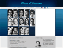 Tablet Screenshot of marciodamasceno.com.br